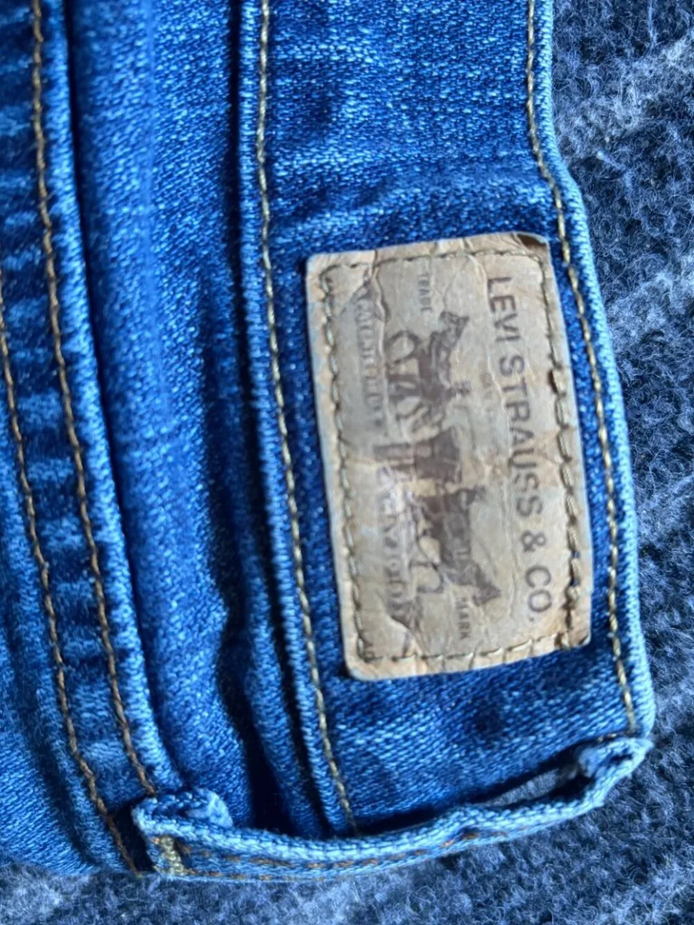Levi's 505 straight Leg Size 12/S 98% Cotton